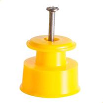 Isolador Zebu Roldana Amarelo 30 500 Unidades 27847X500 Isolador Zebu Roldana Amarelo 30 500 Unidades 27847X500