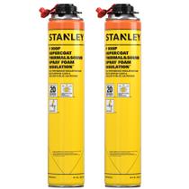 Isolamento de espuma em spray STANLEY F 990P Supercoat 800 mL, pacote com 2