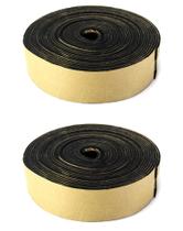 Isolamento de tubulação Isolamento QWORK Espuma impermeável 10m x 5cm x 3mm