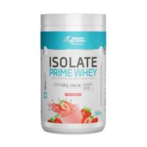 Isolate Prime Whey Pote 900g Sabor Morango Bodyaction