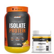 Isolate Protein 900g - New Millen + Creatina Lavitan 300g