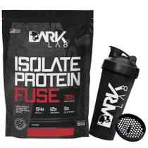 Isolate Protein Fuse 900g Banana com Canela + Coqueteleira Preta Dark Lab