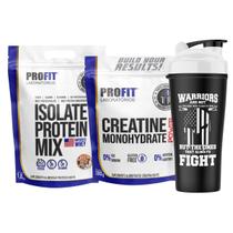 Isolate Protein Mix Cookies 1,8Kg + Creatina 300g Profit