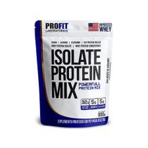 Isolate Protein Mix refil 900g - Morango - Profit Labs
