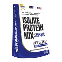Isolate Protein Mix refil 900g - Morango - Profit Labs Isolate Protein Mix refil 900g - Morango - Profit Labs