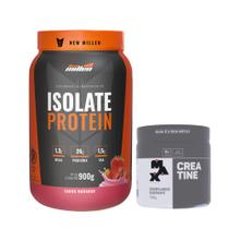 Isolate Protein Pote 900g - New Millen + Creatina 100g - Max Titanium