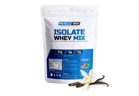 Isolate Protein Whey Mix Sabor Baunilha- Refil 900g - Muscle Way