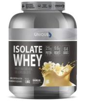 Isolate Whey 1800g Sabor Baunilha Unique Nutrition
