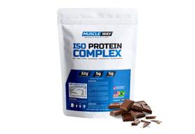 Isolate Whey Protein Complex Refil 900g Sabor Chocolate - Muscle Way