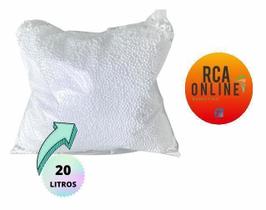Isopor Bolinha Perola Para Artesanato Enchimento Puff 20 Lt