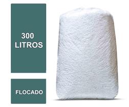 Isopor Flocado Enchimento Puff E Almfadas Artesanato 300Lts