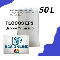 Isopor Flocado Preenchimento De Puffs E Almofadas - 50 Ltrs
