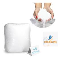 Isopor Pérola(Bolinhas) 40 Litros - Preenchimento de Almofadas e Puffs - Artesanato em Geral