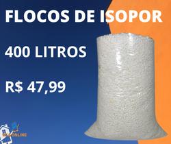 Isopor Triturado 400 Litros - Construção Civil - Enchimento de Almofada e Puff - RCAISOPOR