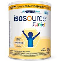 Isosource Junior Nutren Sem Lactose Baunilha (400g) - Nestlé Isosource Junior Nutren Sem Lactose Baunilha (400g) - Nestlé
