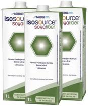 Isosource soya fiber 1 litro sa kit com 3 unidades - Nestlé