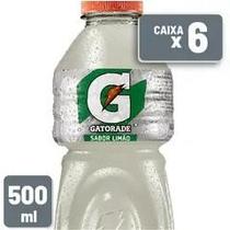 Isotônico Gatorade Limão Pet 500ml Caixa c 6 un