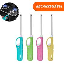 Isqueiro Acendedor De Fogão Churrasqueira Velas Recarregável Isqueiro Acendedor De Fogão Churrasqueira Velas Recarregável