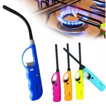 Isqueiro Acendedor De Fogão Forno Com Botão Prático Chama Vela Color Isqueiro Acendedor De Fogão Forno Com Botão Prático Chama Vela Color