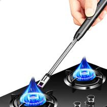 Isqueiro Acendedor Elétrico Recarregável Cozinha Fogão Gás Linha Premium Isqueiro Acendedor Elétrico Recarregável Cozinha Fogão Gás Linha Premium