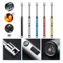 Isqueiro Acendedor Elétrico USB Recarregável Cabeça Flexível Isqueiro Acendedor Elétrico USB Recarregável Cabeça Flexível