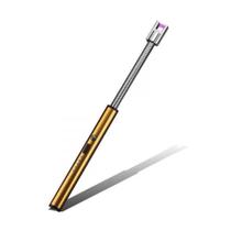 Isqueiro acendedor eletrônico com usb recarregável rotação 360 graus em aço inoxidável Isqueiro acendedor eletrônico com usb recarregável rotação 360 graus em aço inoxidável