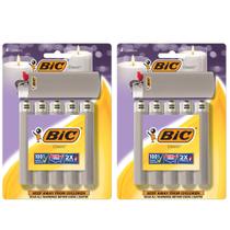 Isqueiro BIC Classic Maxi Pocket Grey, pacote com 12