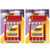 Isqueiro BIC Classic Maxi Pocket Red, pacote com 12