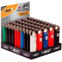 Isqueiro Bic Maxi - Caixa c/ 50 unidades
