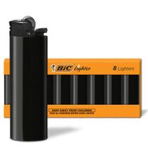 Isqueiro BIC Maxi Pocket Special Edition Black, pacote com 8