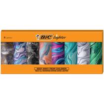 Isqueiro BIC Maxi Pocket Special Edition Marble, pacote com 8