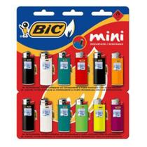 Isqueiro Bic Mini - 12 Unidades