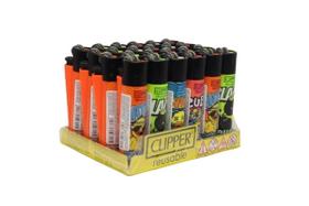 Isqueiro Clipper Maxi Animal Life 2 Bw Lb com 24 Unidades