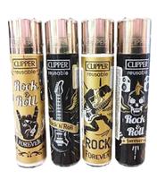 Isqueiro Clipper Maxi Dark Heaven 4 (Display c/ 24un)