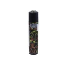 Isqueiro Clipper Maxi Fluo Leaves