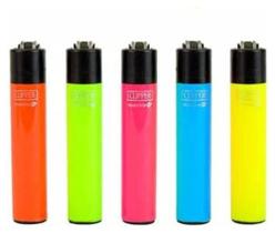 Isqueiro Clipper Maxi Neon (Display c/ 48un) Isqueiro Clipper Maxi Neon (Display c/ 48un)