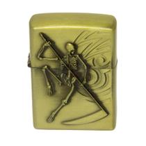 Isqueiro Com Fluído Caveira com Foice