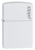 Isqueiro de bolso Zippo 214ZL com logotipo branco fosco