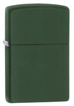 Isqueiro de bolso Zippo Classic Green Matte Original Feito nos EUA