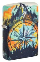 Isqueiro de bolso Zippo Compass Mountain Design 540 Glow in The Dark