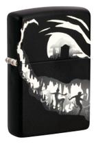 Isqueiro de bolso Zippo Devil Dance Design 540 cores que brilha no escuro