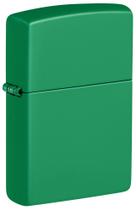 Isqueiro de bolso Zippo Grass Green Matte Classic Isqueiro de bolso Zippo Grass Green Matte Classic