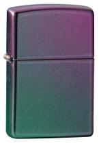 Isqueiro de bolso Zippo iridescente à prova de vento com garantia vitalícia