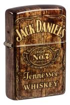 Isqueiro de Bolso Zippo Jack Daniel's Design Barril 540 Latão Isqueiro de Bolso Zippo Jack Daniel's Design Barril 540 Latão
