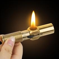 Isqueiro de trincheira CHOICEDC Vintage Copper Tubo recarregável Isqueiro de trincheira CHOICEDC Vintage Copper Tubo recarregável