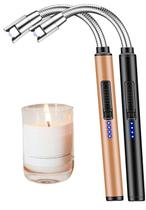 Isqueiro de velas KEETDC USB Recarregável Safety Arc, pacote com 2 Isqueiro de velas KEETDC USB Recarregável Safety Arc, pacote com 2