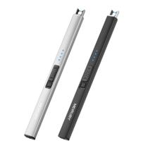 Isqueiro elétrico MEIRUBY Long Recarregável Arc à Prova de Vento Isqueiro elétrico MEIRUBY Long Recarregável Arc à Prova de Vento