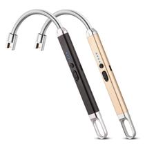 Isqueiro elétrico MEIRUBY recarregável USB à prova de vento, pacote com 2 unidades Isqueiro elétrico MEIRUBY recarregável USB à prova de vento, pacote com 2 unidades
