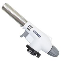 Isqueiro Maçarico Branco Culinário Acoplável Para Lata De Gás Isqueiro Maçarico Branco Culinário Acoplável Para Lata De Gás