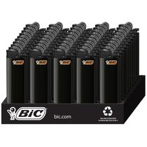 Isqueiro Mecânico BIC Maxi Pocket Preto Pacote com 50 Unidades Isqueiro Mecânico BIC Maxi Pocket Preto Pacote com 50 Unidades
